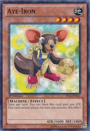 Aye-Iron [SP14-EN016] Starfoil Rare | Cracking-Singles