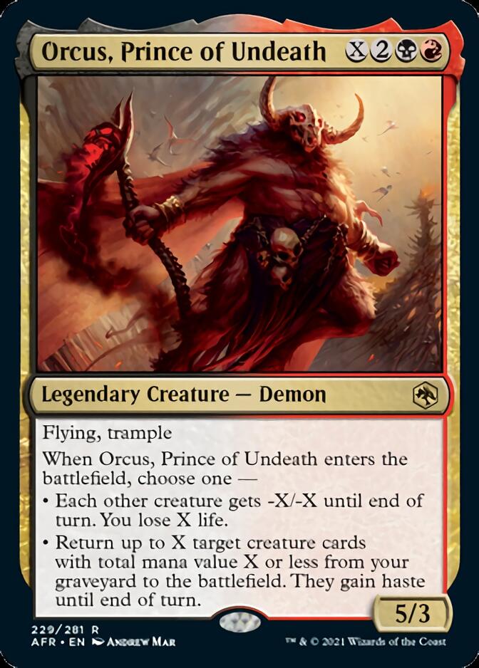 Orcus, Prince of Undeath [Dungeons & Dragons: Adventures in the Forgotten Realms] | Cracking-Singles