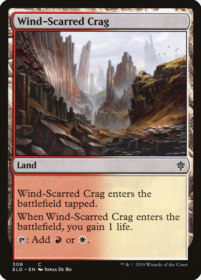 Wind-Scarred Crag [Throne of Eldraine] | Cracking-Singles