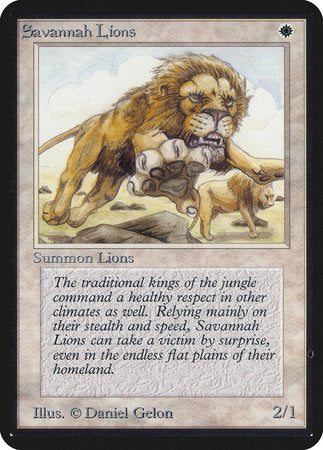 Savannah Lions [Limited Edition Alpha] | Cracking-Singles
