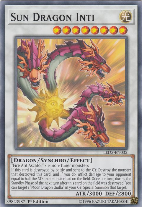 Sun Dragon Inti [LED5-EN032] Common | Cracking-Singles