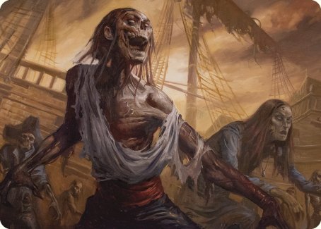 Rise from the Tides Art Card [Commander Masters Art Series] | Cracking-Singles