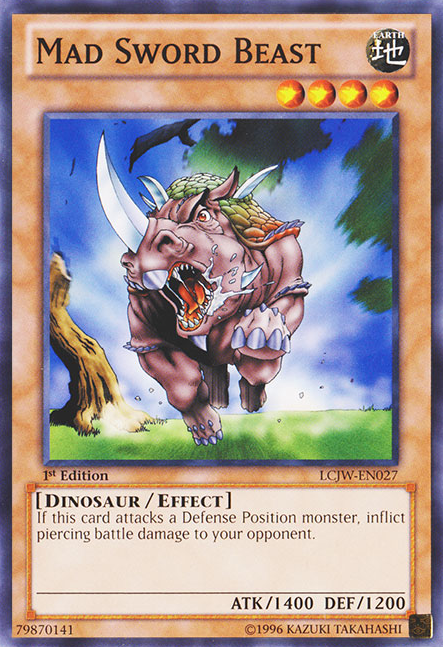 Mad Sword Beast [LCJW-EN027] Common | Cracking-Singles