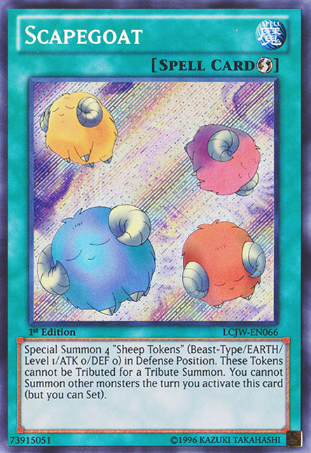 Scapegoat [LCJW-EN066] Secret Rare | Cracking-Singles
