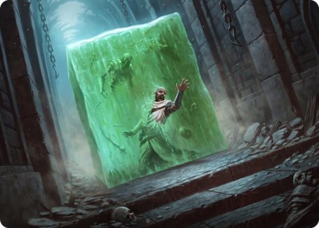 Gelatinous Cube Art Card [Dungeons & Dragons: Adventures in the Forgotten Realms Art Series] | Cracking-Singles