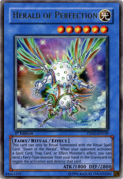 Herald of Perfection [TSHD-EN039] Ultra Rare | Cracking-Singles