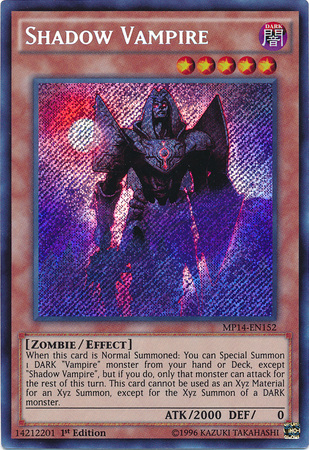 Shadow Vampire [MP14-EN152] Secret Rare | Cracking-Singles