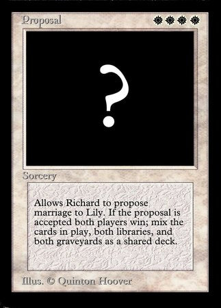 Proposal [Celebration Cards] | Cracking-Singles
