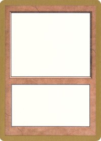 2000 World Championship Blank Card [World Championship Decks 2000] | Cracking-Singles