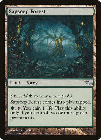 Sapseep Forest [Shadowmoor] | Cracking-Singles