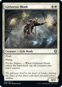 Githzerai Monk [Commander Legends: Battle for Baldur's Gate] | Cracking-Singles