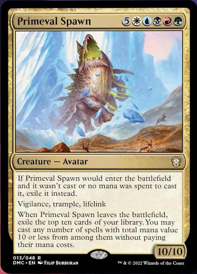 Primeval Spawn [Dominaria United Commander] | Cracking-Singles