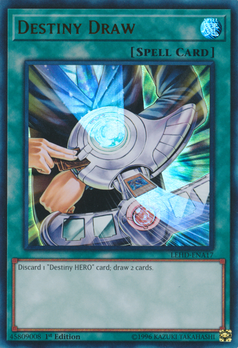 Destiny Draw [LEHD-ENA17] Ultra Rare | Cracking-Singles