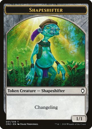 Shapeshifter Token [Commander Anthology Volume II Tokens] | Cracking-Singles