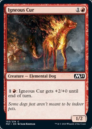 Igneous Cur [Core Set 2021] | Cracking-Singles