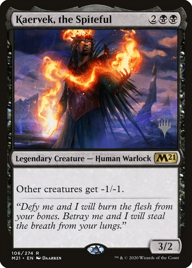 Kaervek, the Spiteful (Promo Pack) [Core Set 2021 Promos] | Cracking-Singles