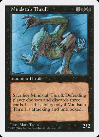 Mindstab Thrull [Fifth Edition] | Cracking-Singles