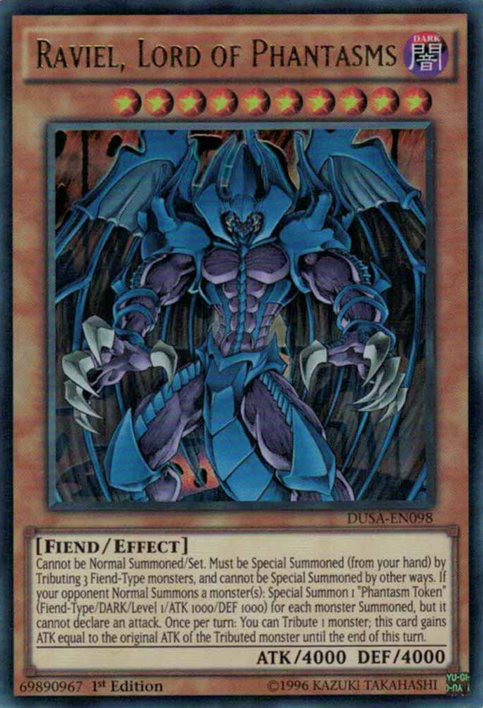 Raviel, Lord of Phantasms [DUSA-EN098] Ultra Rare | Cracking-Singles