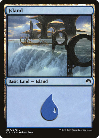 Island (257) [Magic Origins] | Cracking-Singles