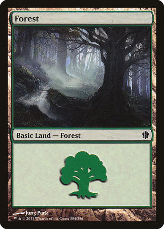 Forest (354) [Commander 2013] | Cracking-Singles