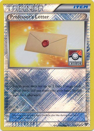 Professor's Letter (123/146) (League Promo) [XY: Base Set] | Cracking-Singles