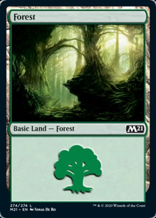 Forest (274) [Core Set 2021] | Cracking-Singles