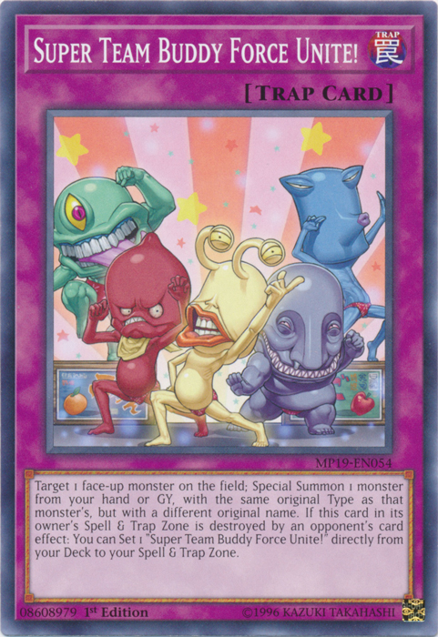 Super Team Buddy Force Unite! [MP19-EN054] Common | Cracking-Singles