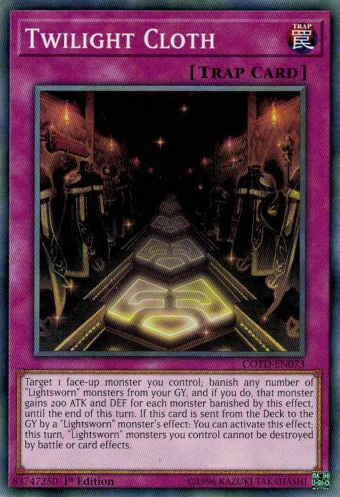 Twilight Cloth [COTD-EN073] Common | Cracking-Singles