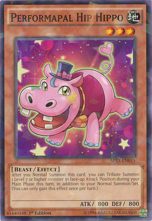 Performapal Hip Hippo [SP15-EN015] Shatterfoil Rare | Cracking-Singles