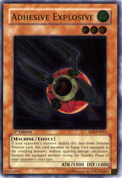 Adhesive Explosive (UTR) [SOI-EN011] Ultimate Rare | Cracking-Singles