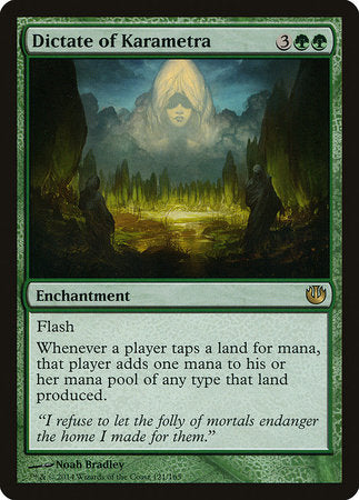 Dictate of Karametra [Journey into Nyx] | Cracking-Singles