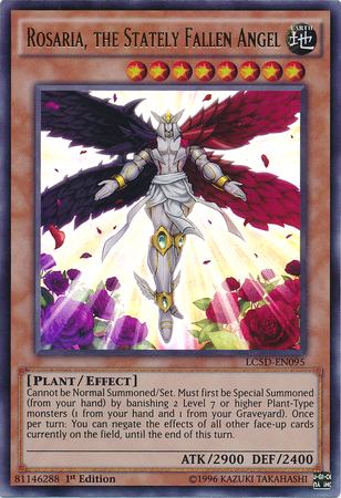 Rosaria, the Stately Fallen Angel [LC5D-EN095] Ultra Rare | Cracking-Singles