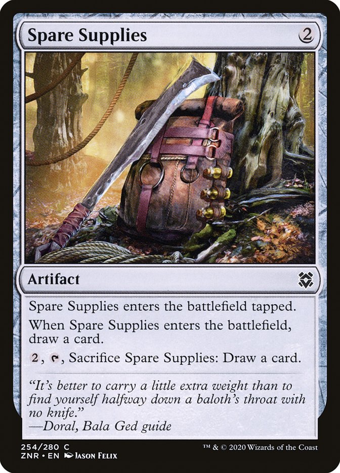 Spare Supplies [Zendikar Rising] | Cracking-Singles