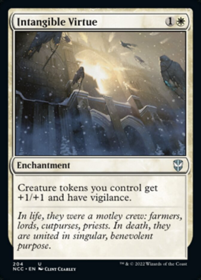 Intangible Virtue [Streets of New Capenna Commander] | Cracking-Singles