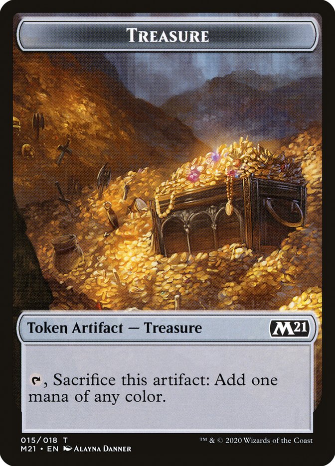 Treasure Token [Core Set 2021] | Cracking-Singles