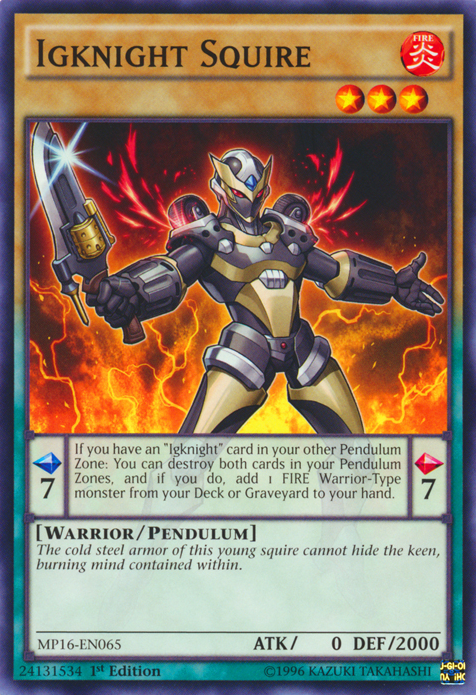 Igknight Squire [MP16-EN065] Common | Cracking-Singles