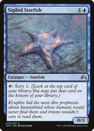 Sigiled Starfish [Magic Origins] | Cracking-Singles