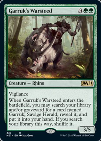 Garruk's Warsteed [Core Set 2021] | Cracking-Singles