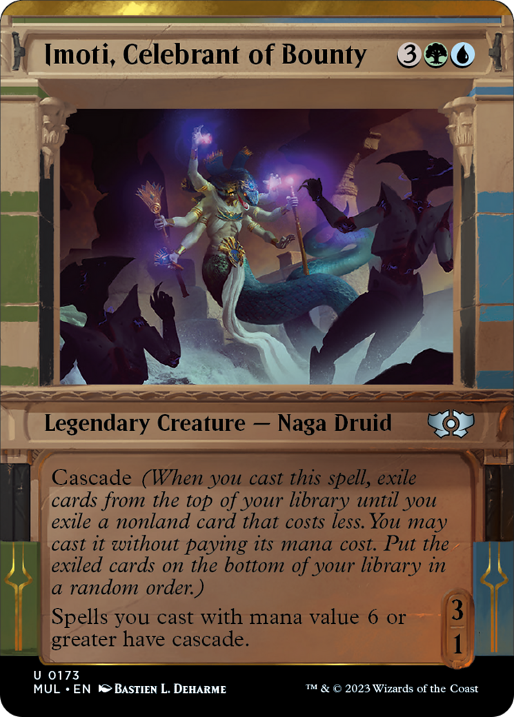 Imoti, Celebrant of Bounty (Halo Foil) [Multiverse Legends] | Cracking-Singles
