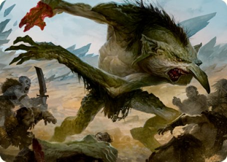 Troll Art Card [Dungeons & Dragons: Adventures in the Forgotten Realms Art Series] | Cracking-Singles