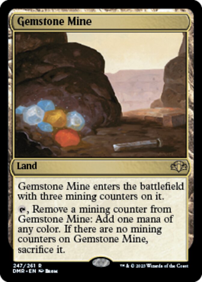Gemstone Mine [Dominaria Remastered] | Cracking-Singles