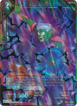 Piccolo Jr., Eradicator of Peace [DB3-115] | Cracking-Singles