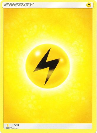Lightning Energy (5/30) [Sun & Moon: Trainer Kit - Alolan Raichu] | Cracking-Singles