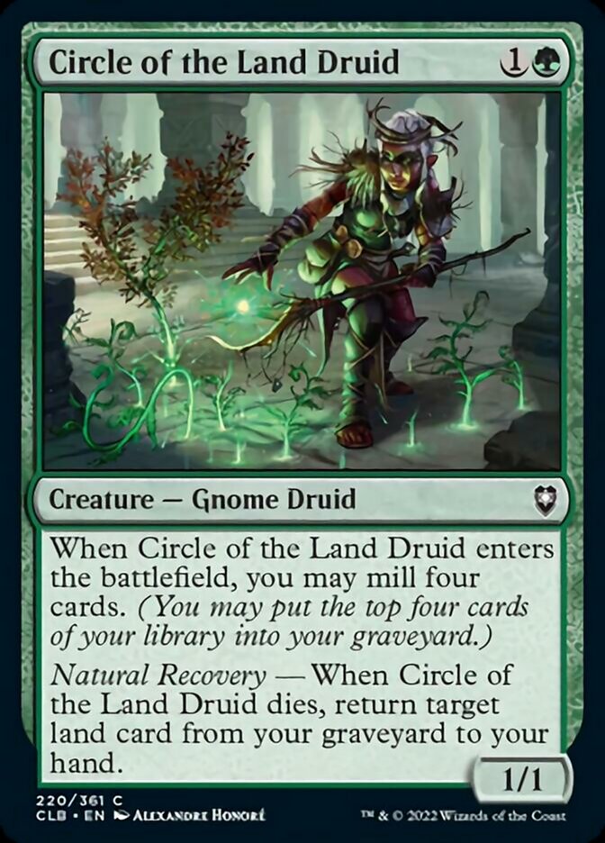 Circle of the Land Druid [Commander Legends: Battle for Baldur's Gate] | Cracking-Singles