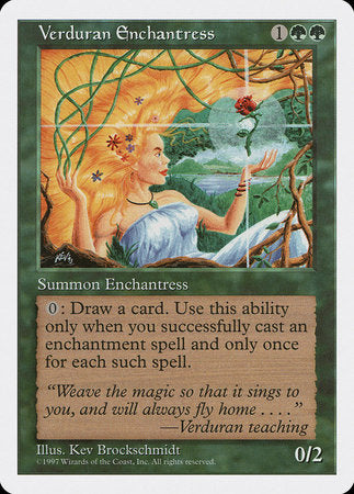 Verduran Enchantress [Fifth Edition] | Cracking-Singles