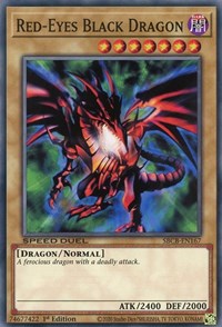 Red-Eyes Black Dragon [SBCB-EN167] Common | Cracking-Singles