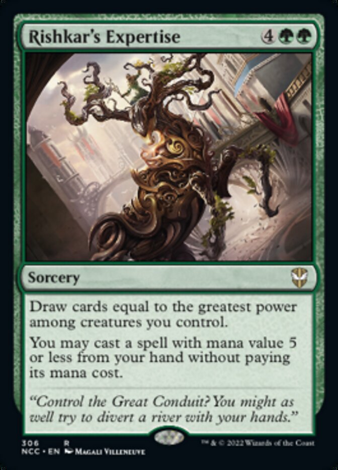 Rishkar's Expertise [Streets of New Capenna Commander] | Cracking-Singles