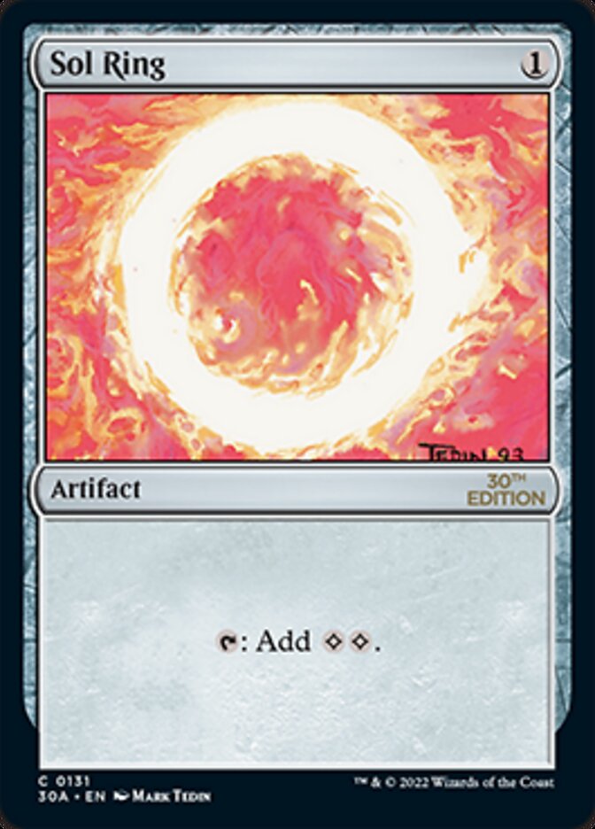 Sol Ring (131) [30th Anniversary Edition] | Cracking-Singles