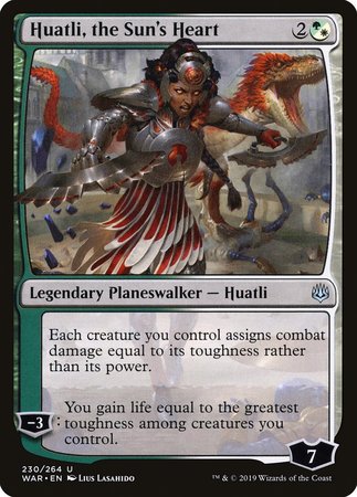 Huatli, the Sun's Heart [War of the Spark] | Cracking-Singles