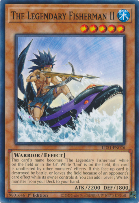 The Legendary Fisherman II [LDS1-EN026] Common | Cracking-Singles